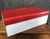 Vintage large American Home recipe box