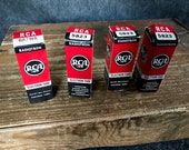 RCA Electron Tubes Radiotron set of four