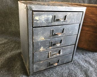 Small Metal Cabinet Etsy