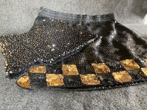 Sequin tube top and skirt - image 4