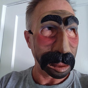 Creepy Vintage Halloween Mask