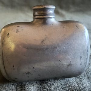 Antique English hip flask WWI