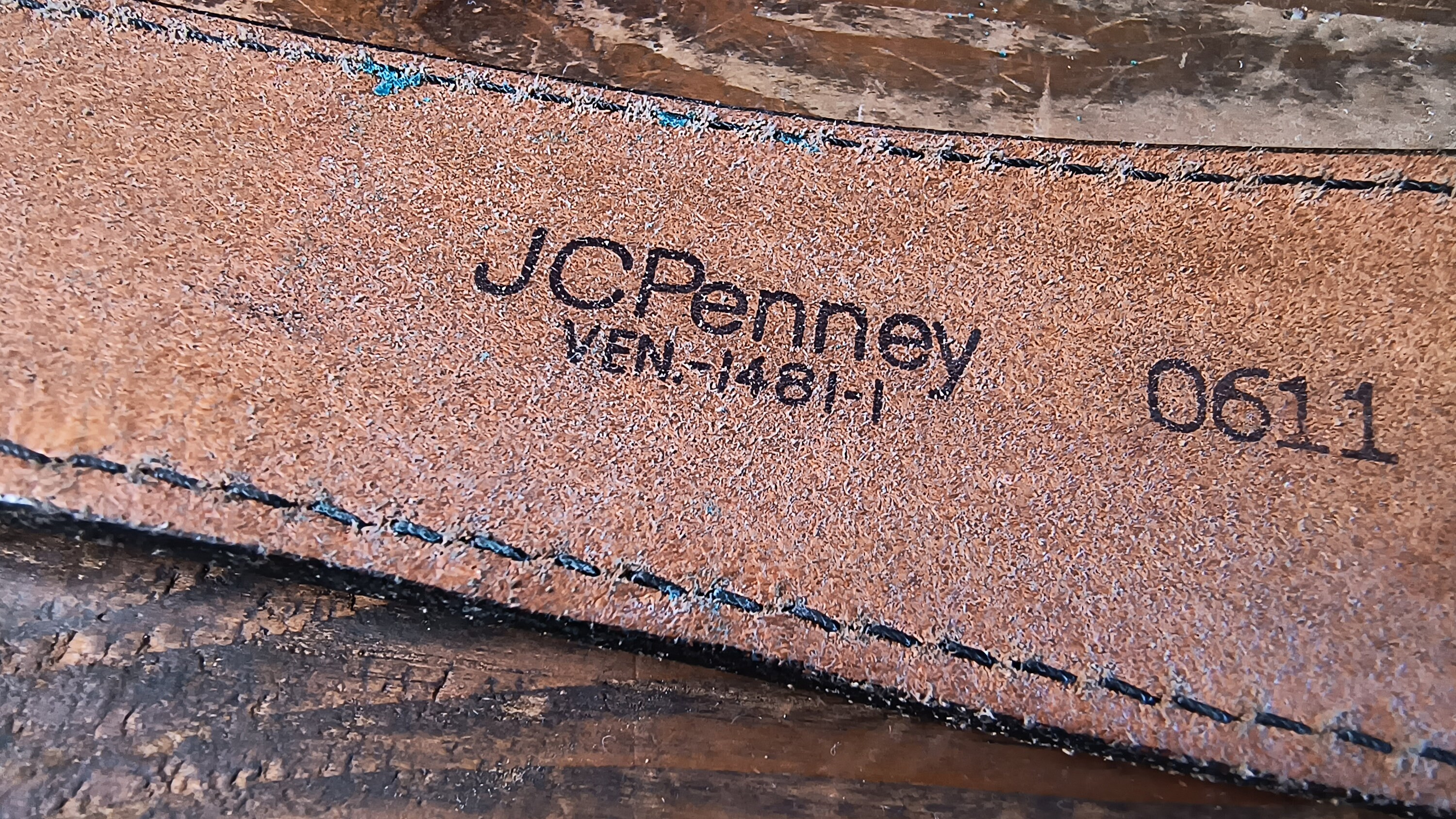 Tooled Leather JC Penney Western Belt - Etsy