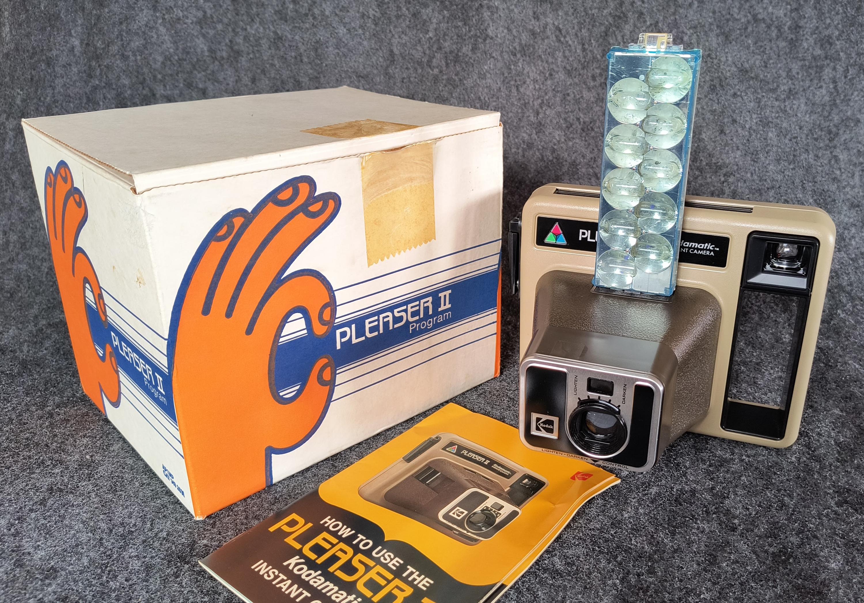 Pleaser II Kodamatic Instant Camera