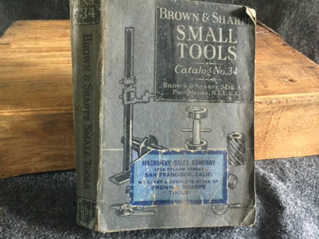Brown & Sharpe Small Tools Catalog 1941 Etsy