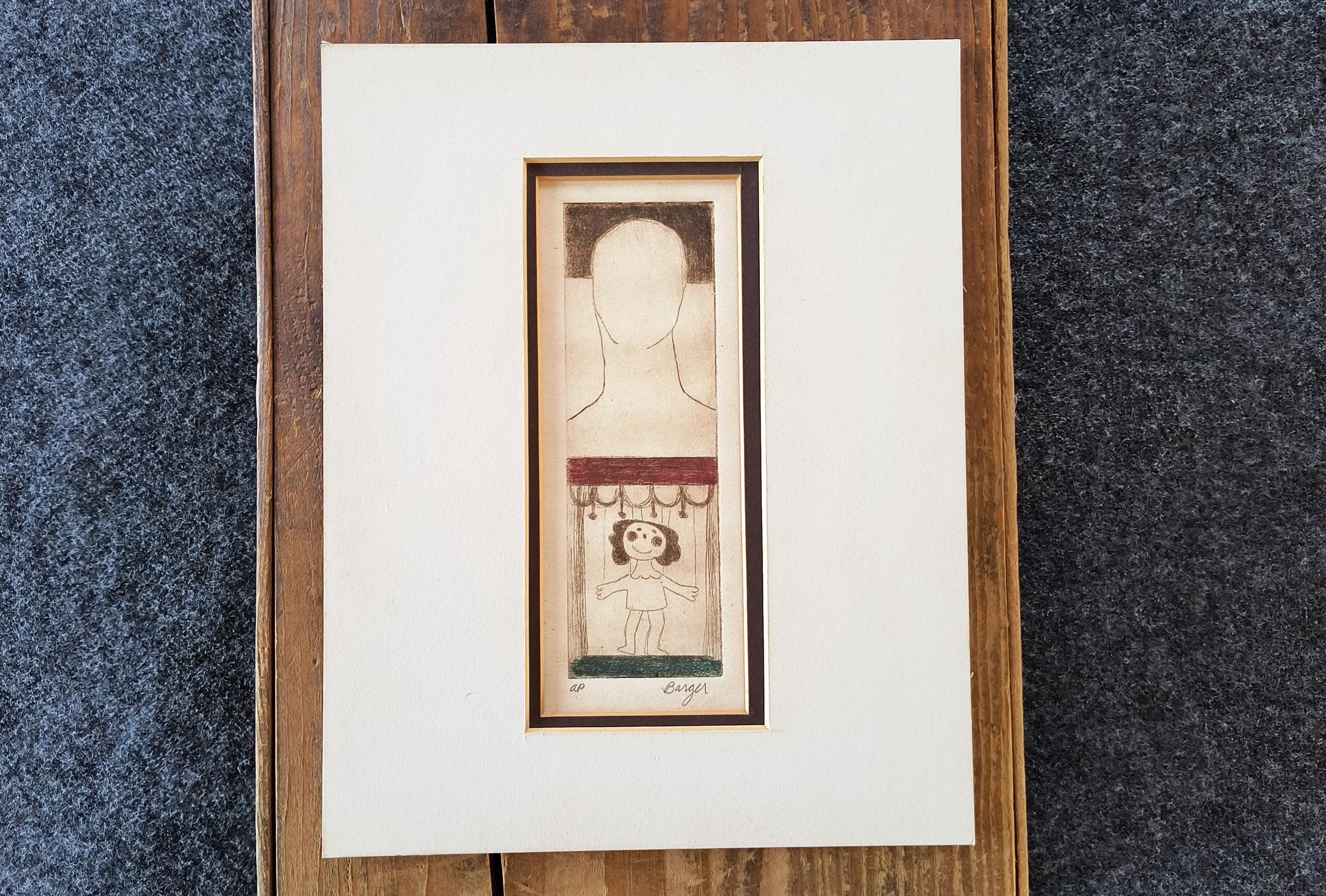 アート　The Gift  Peter Barger アート The Gift Peter Barger Stunning Peter Barger Etching