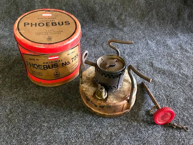 Vintage Austrian Phoebus 725 Camp Stove - Etsy Hong Kong