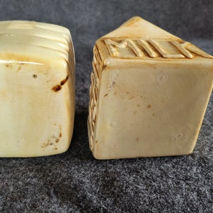 Adorable milk carton shaped cream and sugar set
