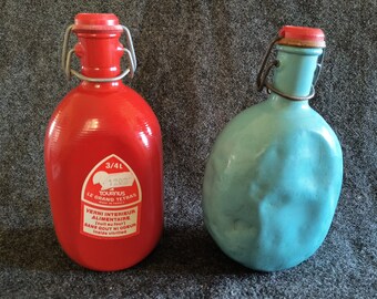 Gourde Vintage Tournus "Le Grand Tétras" 1 Litre - Fabriqué En France (occasion)
