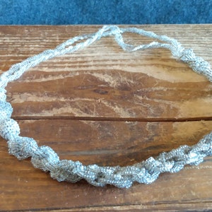 Art Deco Glass Bead Necklace