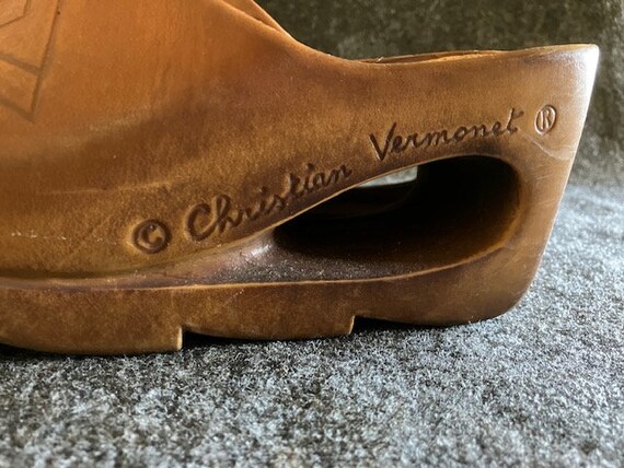 RARE Christian Vermonet 70s donut shoes - image 1