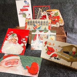 Vintage Santa Claus Christmas Cards