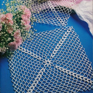Square crochet doily pattern PDF digital download