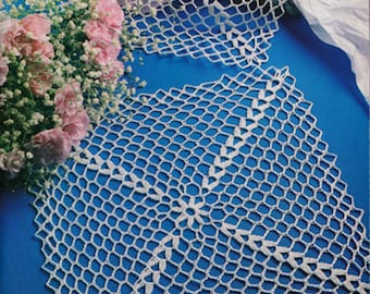 Square crochet doily pattern PDF digital download