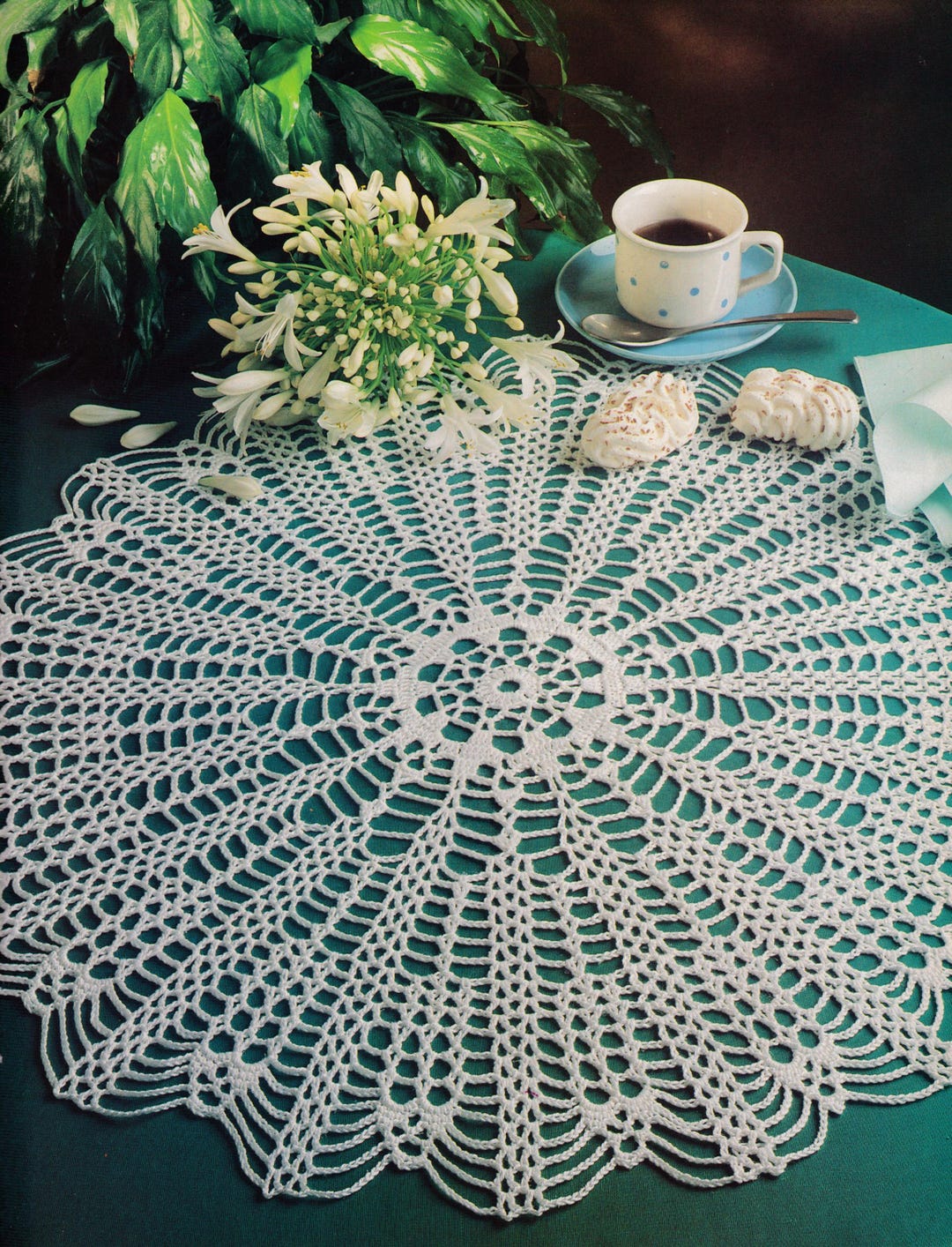 Crochet Doily Pattern PDF Digital Download - Etsy