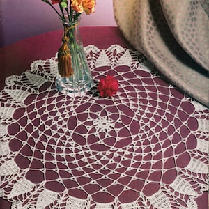 Crochet doily pattern PDF digital download