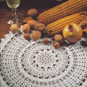Thanksgiving, Kerstmis, herfst, winter Gehaakt kleedpatroon in pdf-formaat