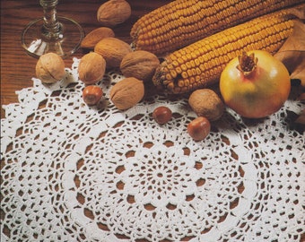 Thanksgiving, Christmas, Fall, Winter PDF charted crochet doily pattern