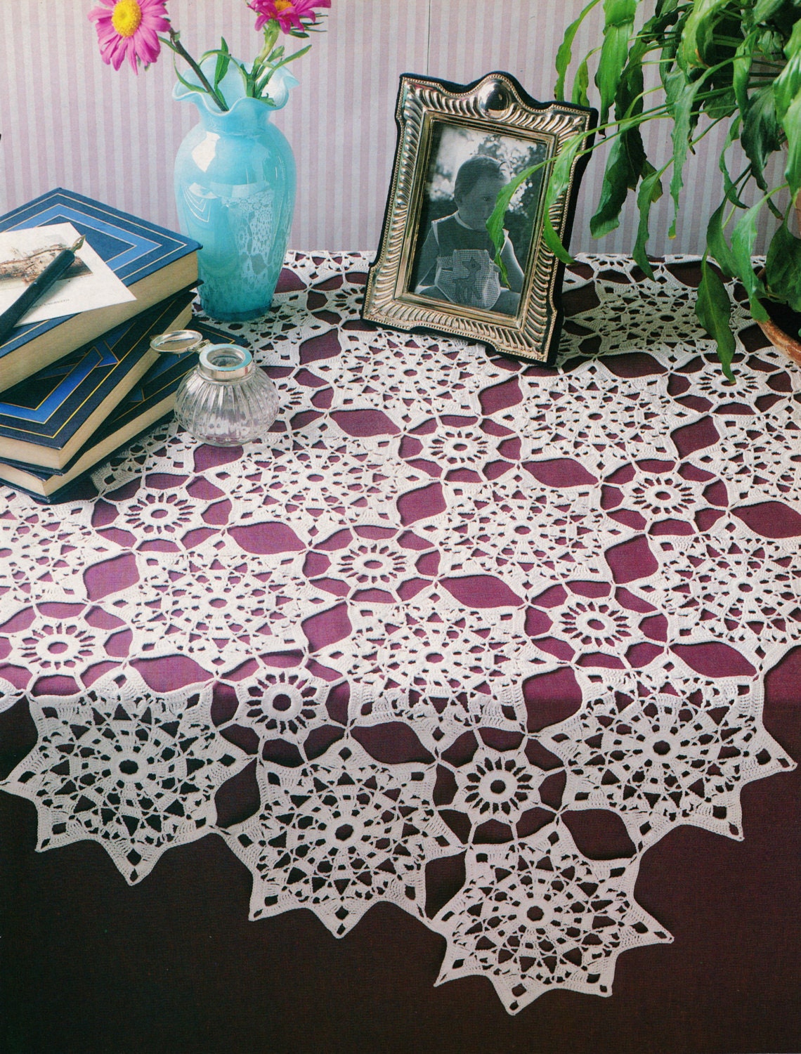 Flower Mosaic patchwork crochet pattern PDF digital download - Etsy