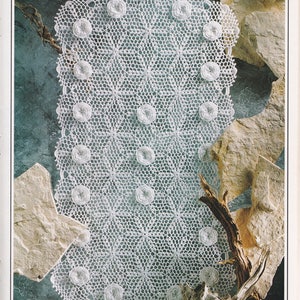 Rose Garden Irish crochet pattern PDF digital download