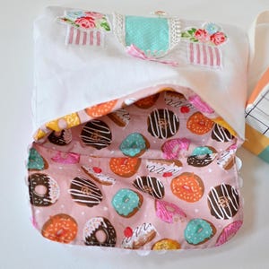 The inside of a Fairy Cottage House Purse –  Crossbody Bag