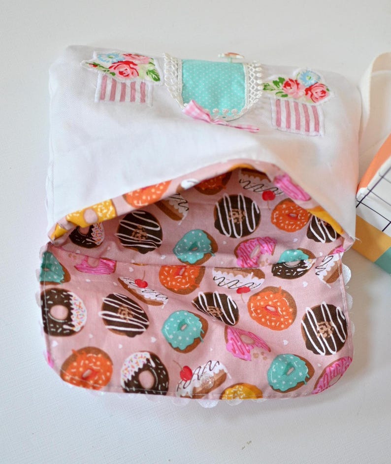 The inside of a Fairy Cottage House Purse –  Crossbody Bag