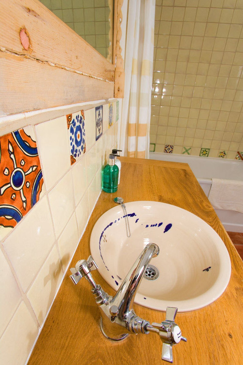 Lavabo de baño empotrado imagen 1