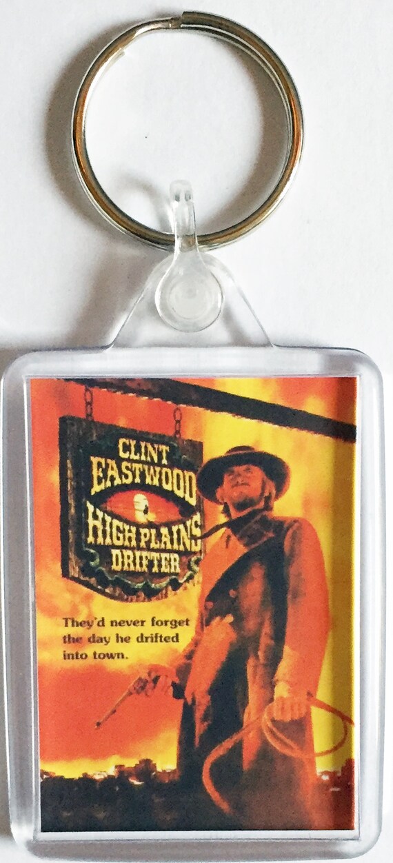 50 X 35 MM KEYRING CLINT EASTWOOD