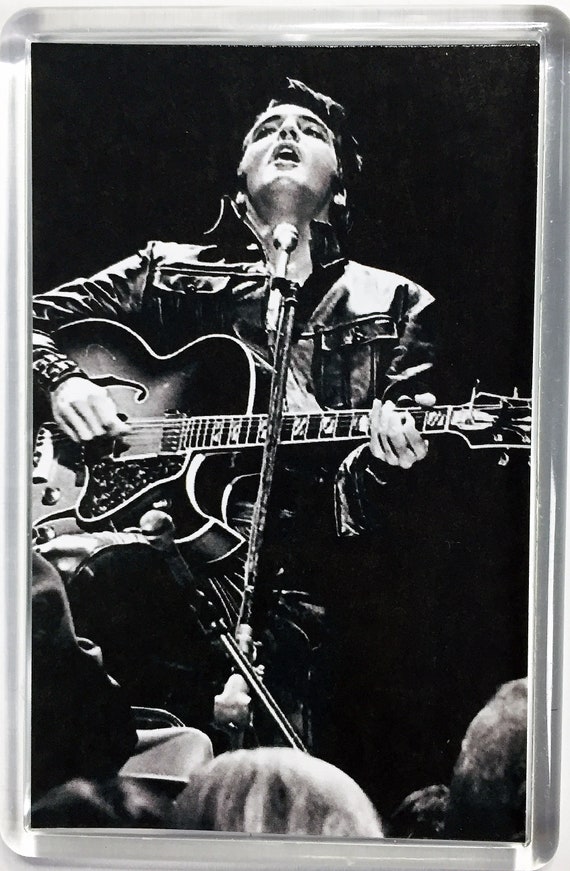 Elvis Presley 1968 Comeback Special Guitar Poster #2
