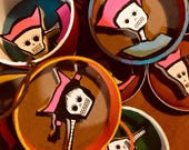 Dia de Los Muertos quot January 21 Pussyhats Strike Back quot 9 Christmas Tree Ornaments FREE SHIPPING from JAPAN