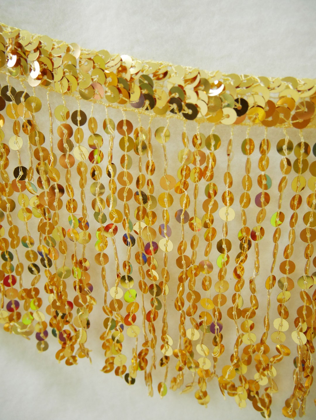 10 Yards Very Thick 12inch Wide Sequins Fringe, More Than 40 Colors for