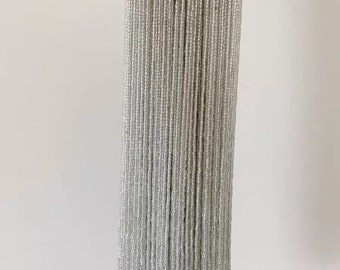 Handmade 180cm long 25cm wide 2 cut Seed Beads Beaded Fringe, lampshade wedding dress costume DIY fringe trim tassle, 10 different colors in