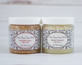 Essential Oil Sugar Scrub - Jojoba and Coconut Oil - All Natural Ingredients - Handcrafted To Order