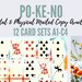 12 Printable Po ke no Cards Wildflower - Il 75x75.5679830680 Gixp 
