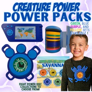 Wild Kratts Inspired Gift Collection: Power Vests, Creature  Suits, Pods, Disc Holder, & Creature Power Discs