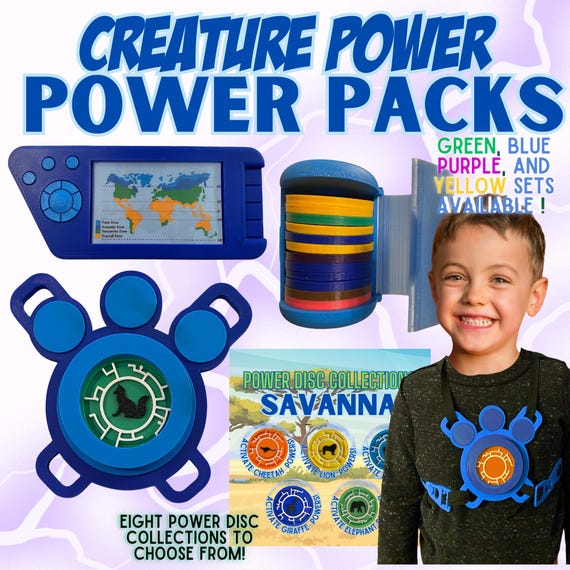 Wild Kratts Inspired Gift Collection: Power Vests, Creature Suits