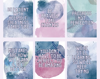 Growth Mindset Poster: Motivational Classroom Decor (Instant Download)
