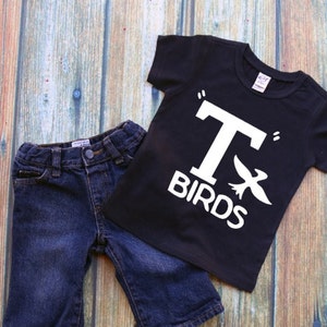 Grease T Birds Newborn Bodysuit Outfit Trendy Tshirts Funny Grease The Musical Sock Hop Outfit