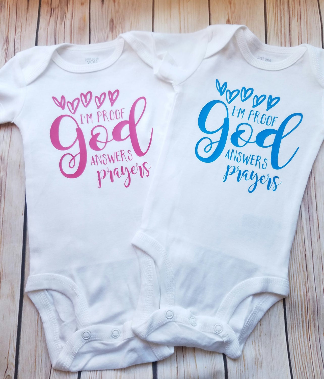 I'm Proof God Answers Prayers Newborn Bodysuit Toddler | Etsy