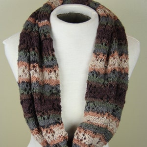 Infinity Scarf Unique & Woodsy