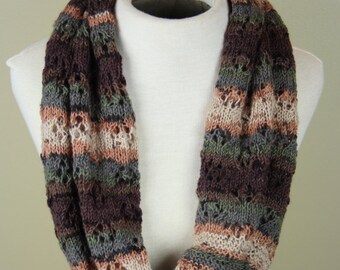 Infinity Scarf Unique & Woodsy