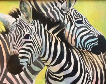 Note Card Zebra