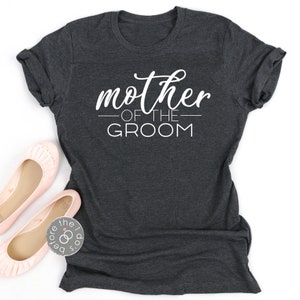 Mother of the Groom Relaxed Boyfriend Fit Tee /// Groom's Mom Shirt, Groom's Momma, Mother of Groom Tee | #2165-T