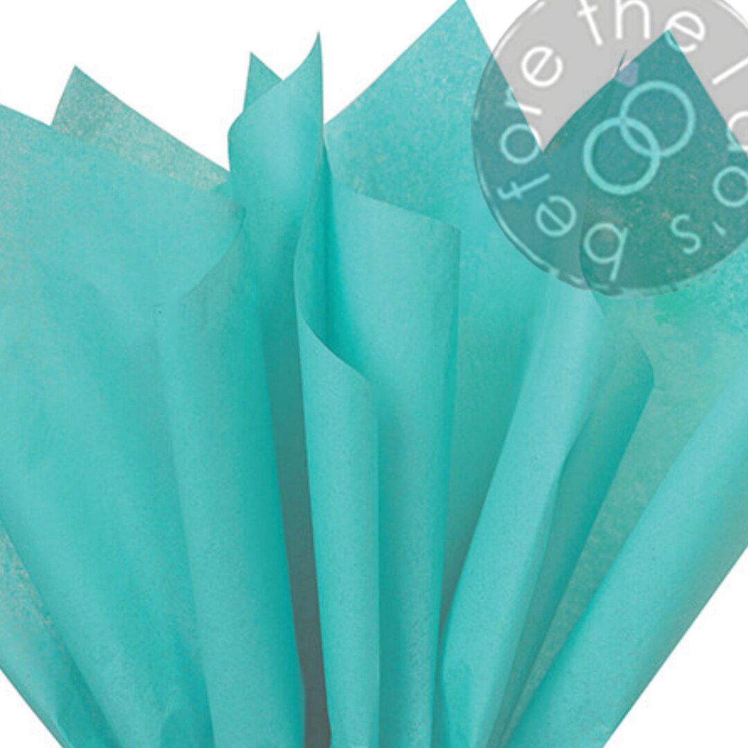 Caribbean Blue Tissue Paper, Gift Wrapping - Etsy