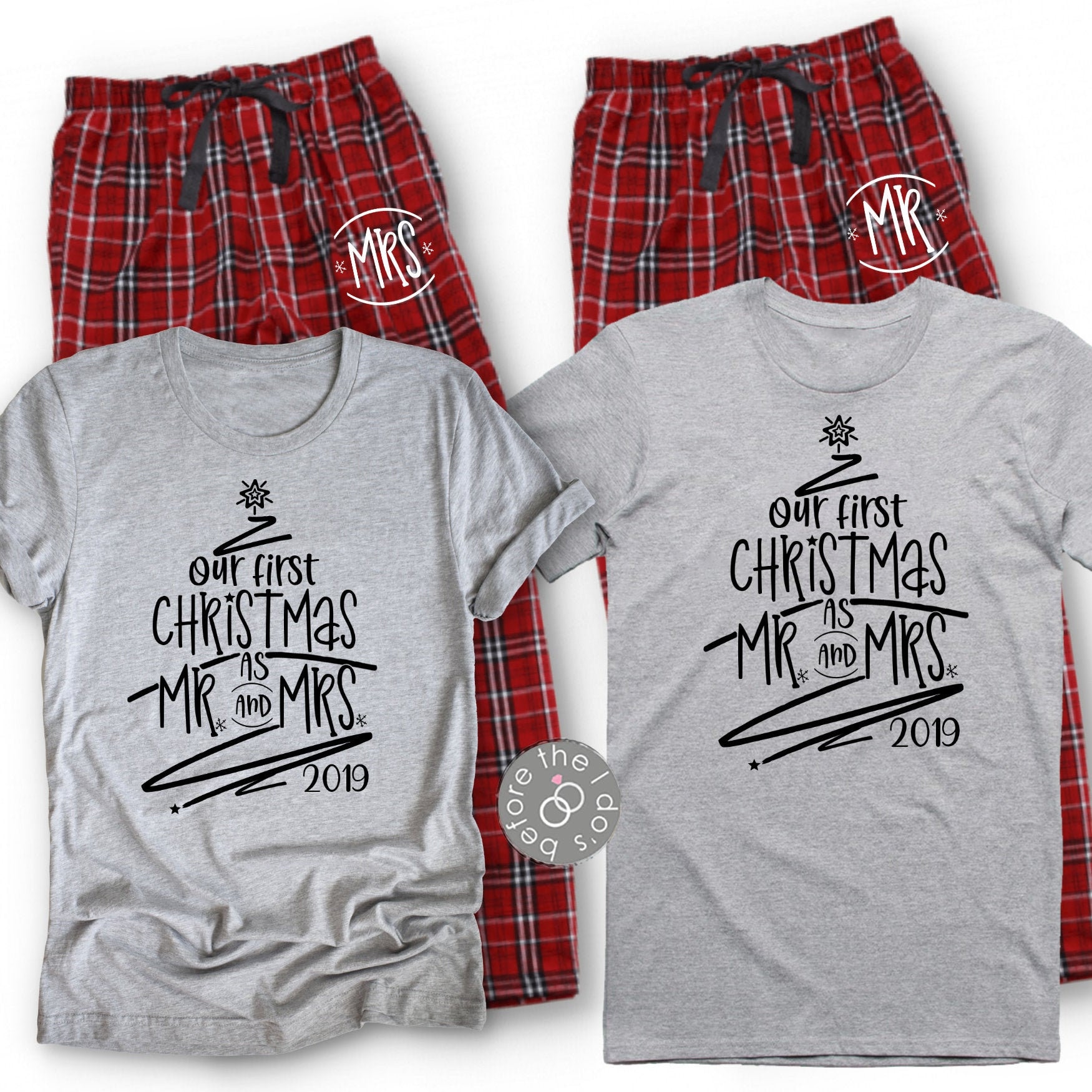 Our first christmas as mr and mrs pajamas sale