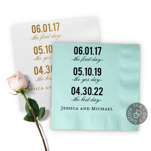 The First Day The Yes Day The Best Day Personalized Etsy