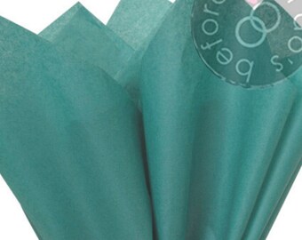 Bulk Tissue Paper Teal - Gift Bag Tissue, Gift Wrapping Tissue, DIY Wedding Gift, Wedding Packaging Supplies