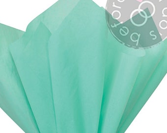 Bulk Tissue Paper Aqua - Gift Bag Tissue, Gift Wrapping Tissue, DIY Wedding Gift, Wedding Packaging Supplies