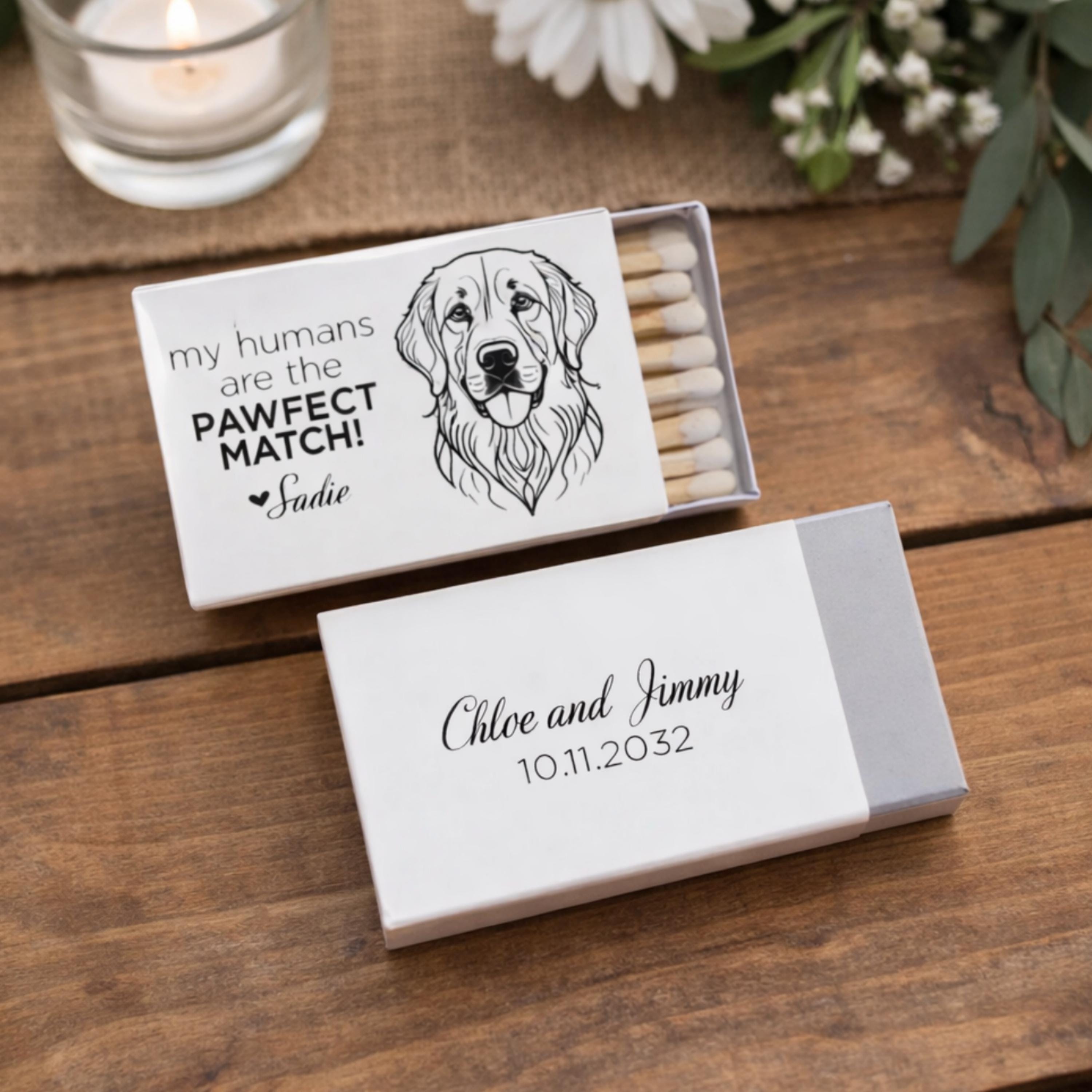 Golden Retriever Matchbooks - Etsy
