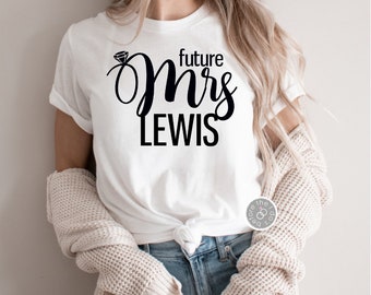 Future Mrs Tee - Bride to Be Shirt - Bridal Shower Gift - Engaged Shirt (1645)